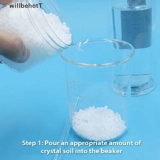 [WillbehotT] เม็ดพลาสติก พลาสติก โพลีมอร์ฟ 50 กรัม DIY
