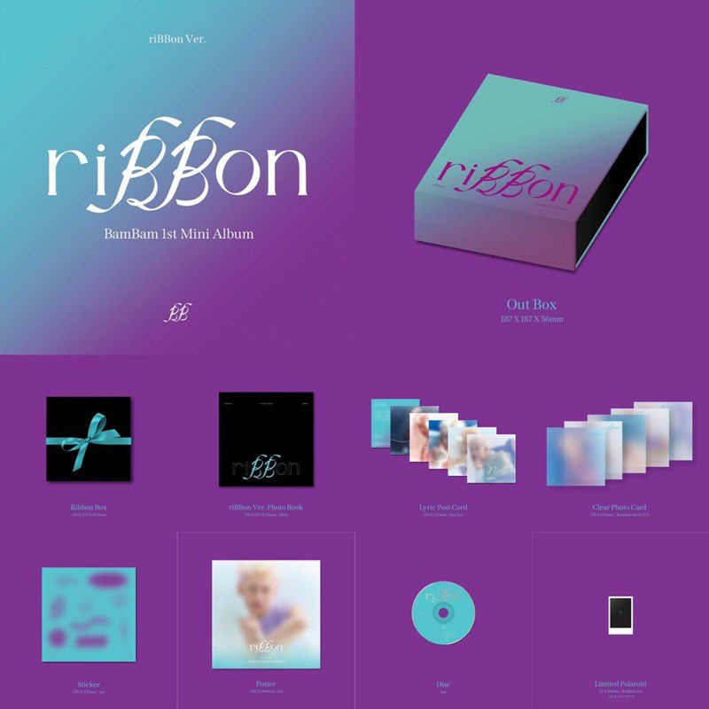 🎀พร้อมส่ง🎀 อัลบั้ม riBBon - BamBam