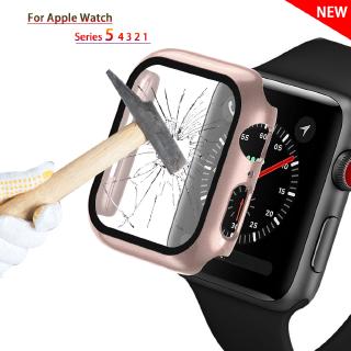 เคสกันรอยสำหรับ apple watch Bright bumper+Screen Protector Series se 6 5 4 3 2 1  ขนาด 44 มม. 40 มม. 42 มม.  38 มม.