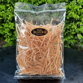 เผือกเส้นทอด รสเค็ม กรอบอร่อย ขนมอบกรอบ เผือกเค็ม น้ำหนัก 110 กรัม ขนม ของอร่อย ของกิน อาหาร ผักอบกรอบ ผลไม้อบแห้ง