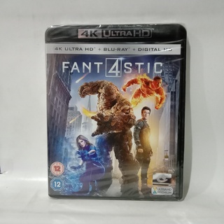 Media Play 4K Fantastic Four (2015)/ แฟนแทสติก โฟร์ (4K UHD+BLU-RAY) / S15897HC