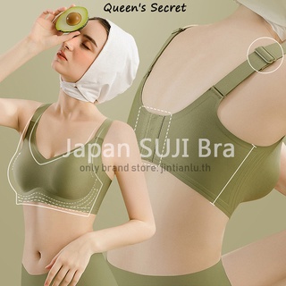 M-3Xl【Japan Suji Jelly Bra】เสื้อชั้นในยาง + แผ่นยกทรง + เสื้อชั้นใน + สปอร์ตบรา + สปอร์ตบรากางเกงขนาดใหญ่สําหรับสตรีป้องกันการหย่อนคล้อย