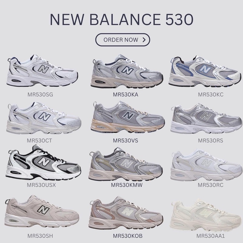 #preorder New Balance 530 ของแท้💯%จากเกาหลี🇰🇷