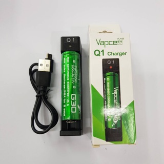 เครื่องชาร์จVapcell Q1+ถ่านชาร์จ 18650 G30 1ก้อน ของแท้เช็คโค๊ตได้