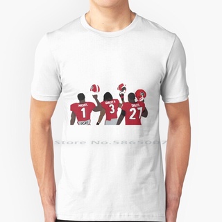 T-shirt  เสื้อยืด ลาย nick chubb , michel , todd gurley uga georgia bulldogs georgia สําหรับฟุตบอลS-5XL