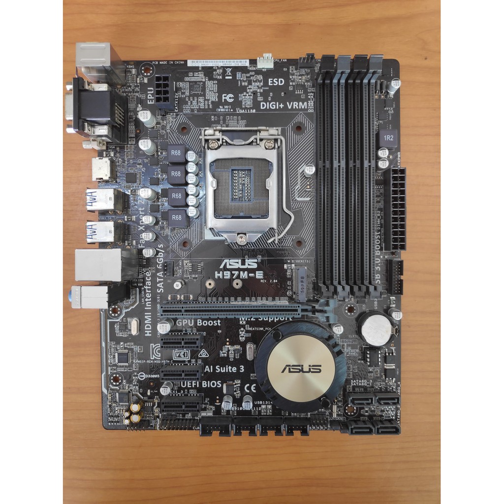 MAINBOARD (เมนบอร์ด) 1150 ASUS H97M-E มือสอง