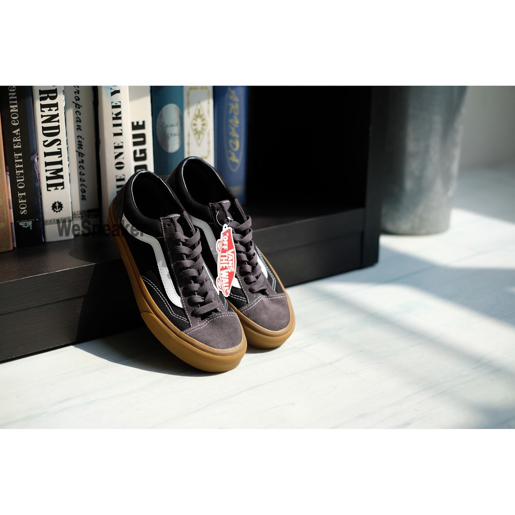 vans obsidian black gum