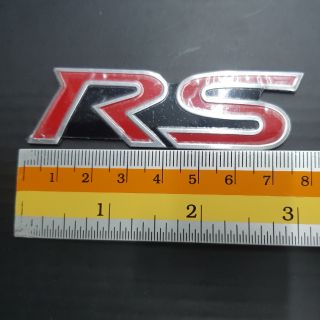 Logo Rs งานเรนซิ่น 8x2cm