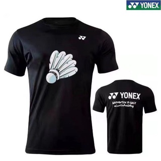 Yonex เสื้อผ้าแบดมินตัน แขนสั้น สําหรับนักเรียน ผู้ชาย และผู้หญิง