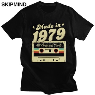 [COD]เสื้อยืด พิมพ์ลาย Made In 1979 สไตล์เรโทร แฟชั่นสําหรับผู้ชาย 2022S-5XL