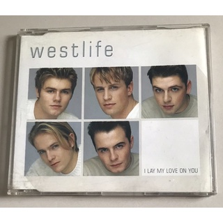 ซีดีซิงเกิ้ล ลิขสิทธิ์ มือ 2 สภาพดี...250 บาท “Westlife” ซิงเกิ้ล "I Lay My Love on You" แผ่นหายาก Made in UK