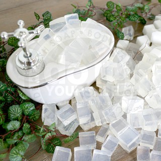 Glycerin Transparent Soap Base เบสสบู่กลีเซอรีนแบบใส แพ็ค 1 กิโลกรัม