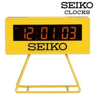 นาฬิกาดิจิตอล SEIKO Mini Time Keeper [ไซโก มินิ ไทม์ คีปเปอร์] รุ่น QHL062Y (รุ่นนี้บริษัทไม่มีสายเสียบไฟแถมให้ครับ)