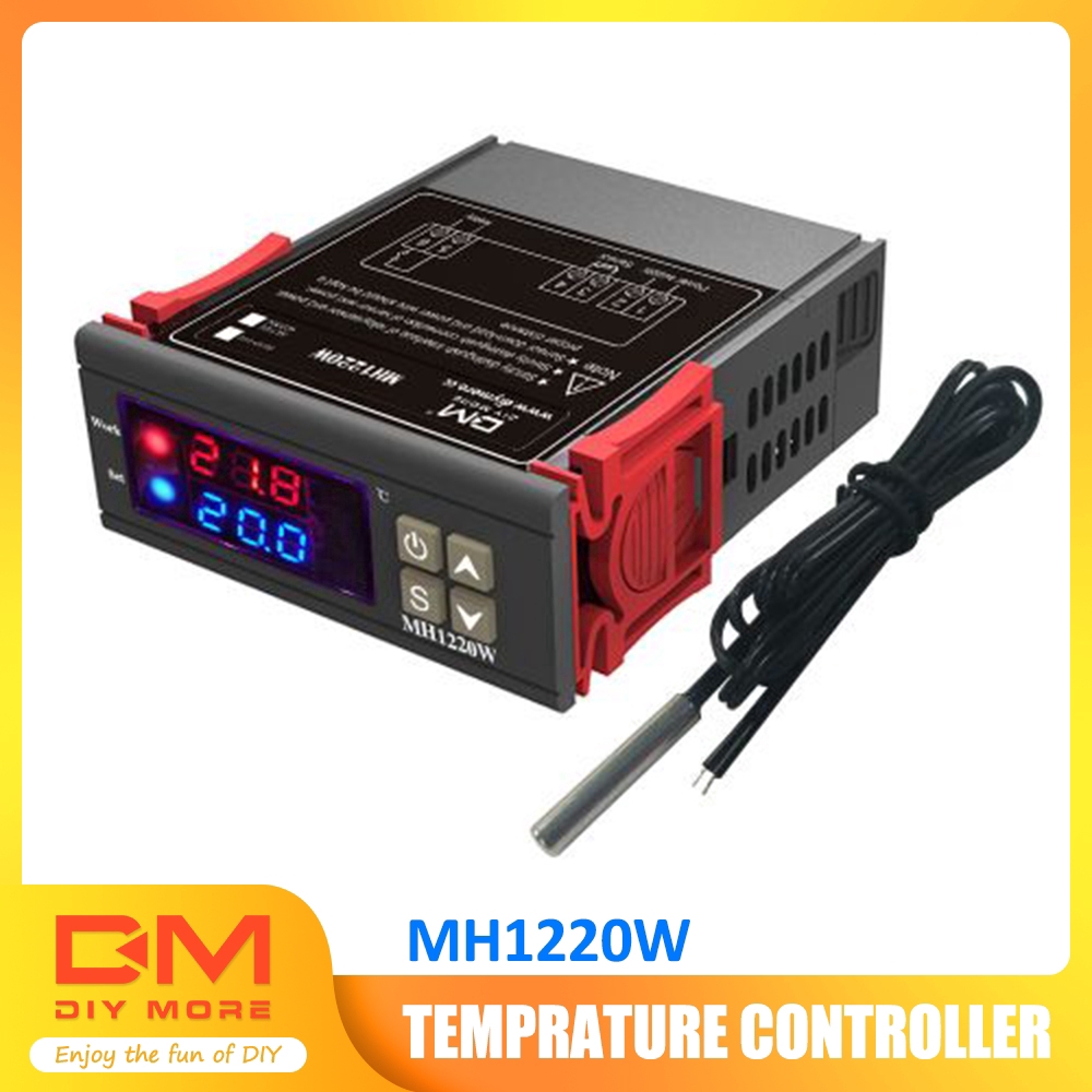 STC-1000 12V/24V/110-220V Digital Temperature Controller Sensor Thermostat Mini