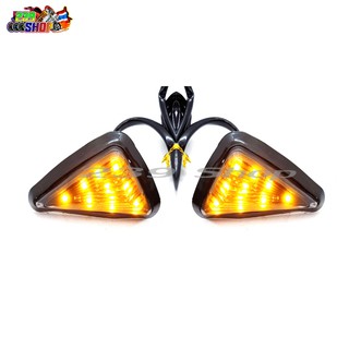 ไฟเลี้ยว LED สามเหลี่ยม สีเหลือง ใส่ MSX ZOOMER-X แถม รีเลย์ไฟเลี้ยว ไฟled12v ไฟledติดรถมอไซ 239 SHOP2