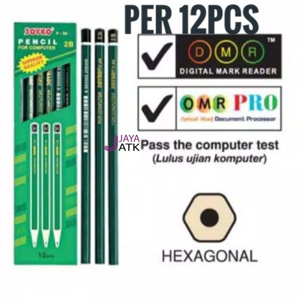 JOYKO PENCIL / JOYKO PENCIL 2B P88 DOZENS / JOYKO 2B WOODEN PENCIL / JOYKO 2B PENCIL 1 PACK PENCIL