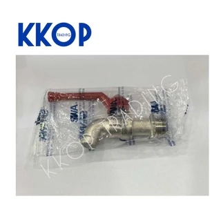 ก๊อกบอล ก๊อกน้ำ ซันวา SANWA ด้ามแดง ขนาด 1/2" (4หุน) 3/4" (6หุน)