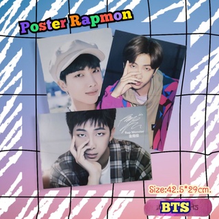 โปสเตอร์ BTS แรปม่อน เมมเบอร์เดี่ยว แยกแผ่นราคาแผ่นละ 20  บาทมีบริการเก็บเงินปลายทาง💢
ใส่กล่องก่อนส่งทุกรายการ