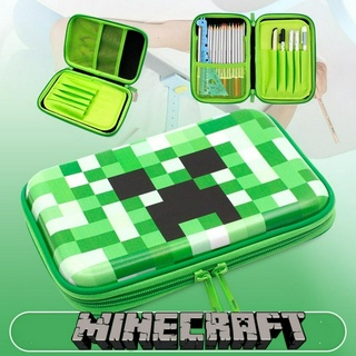 ส่งจากไทย กล่องดินสอ มายคราฟ ใส่ดินสอ+สี+ อุปกรณ์การเรียนได้…