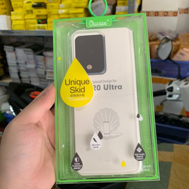 เคส Ou สําหรับ Galaxy S20 Ultra โปร่งใส
