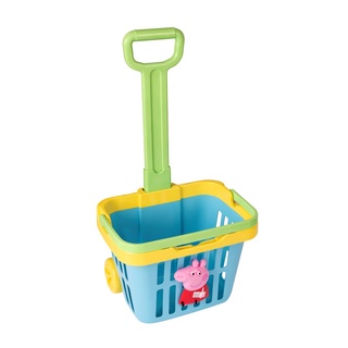 [ใช้ 2 โค้ดลดเพิ่ม] Peppa Pig ของเล่นเปป้าพิก Pull Along Shopping Basket