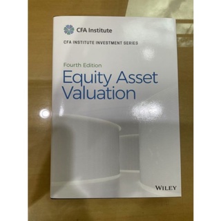 Equity Asset Valuation, 4th Edition by Pinto (Wiley Textbook)