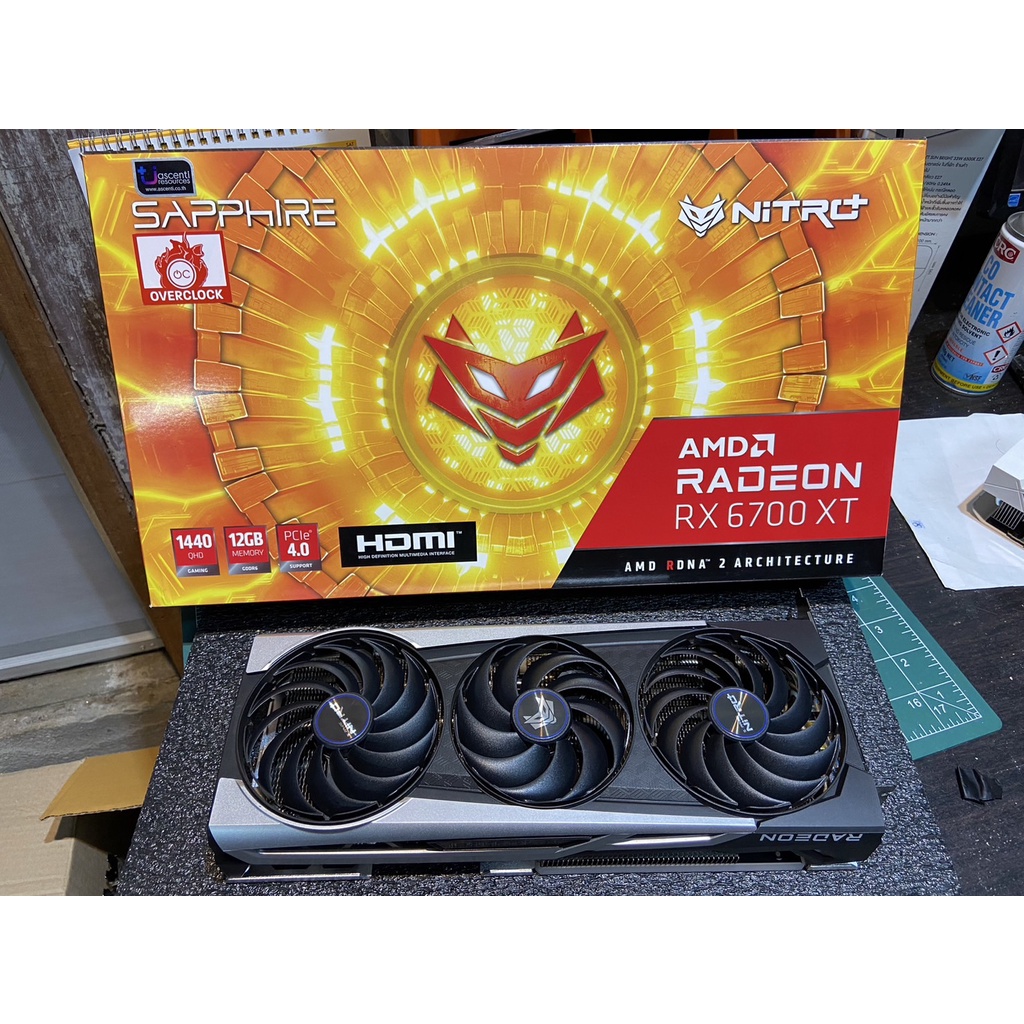 SAPPHIRE NITRO AMD RADEON RX 6700 XT - 12GB GDDR6 - it_market_pt - ThaiPick