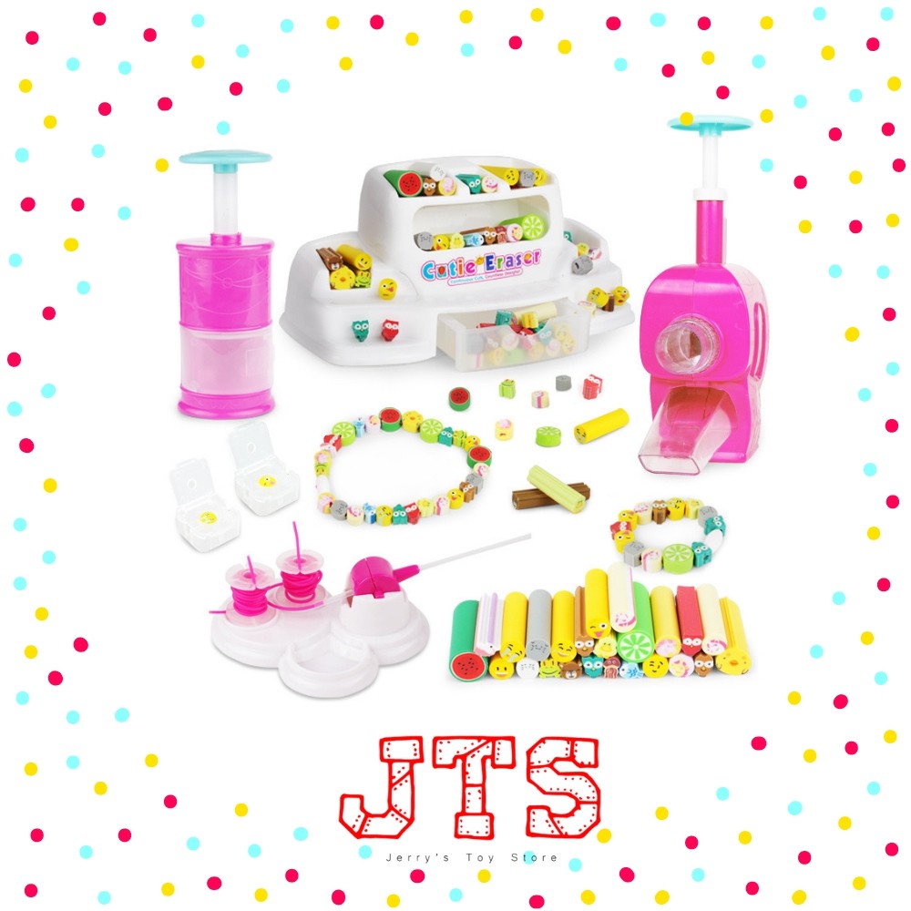 JTS Cutie Stix 24 6066 DIY ของเล่นสาว Jewellery สร้อยคอสร้อยข้อมือยางรัดของเล่นของเล่นเด็กผู้หญิงสาว