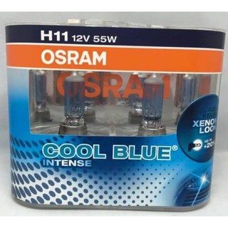 หลอดไฟหน้า OSRAM H11 12V 55W รุ่น COOL BLUE INTENSE