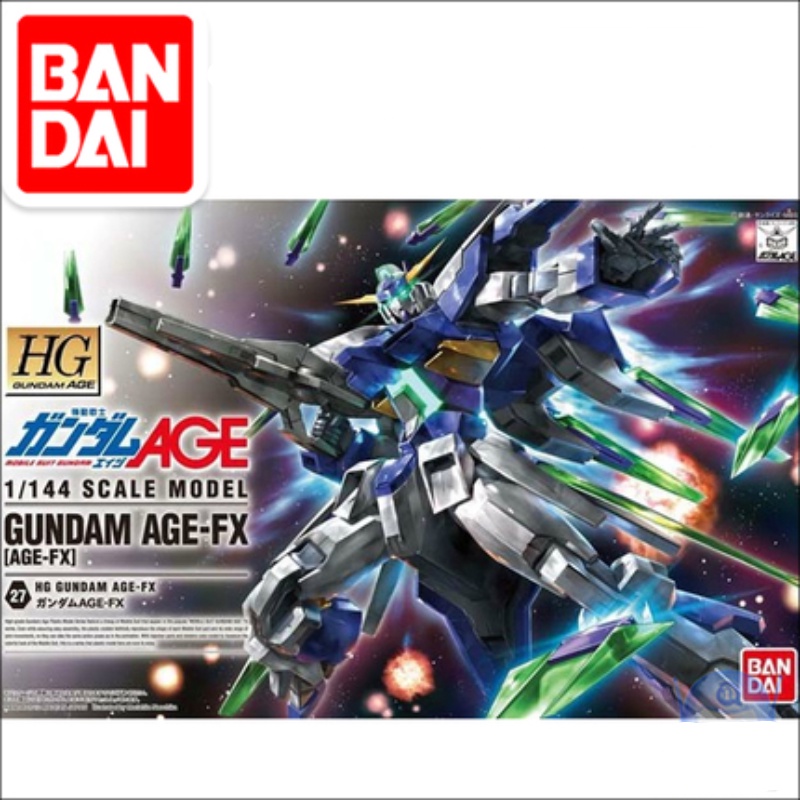 ขึ้นมือBANDAI Genuine Assembly Model HG 1/144 AGE27 AGEFX Jaanese Anime al Gundam Final Form 57388Altman