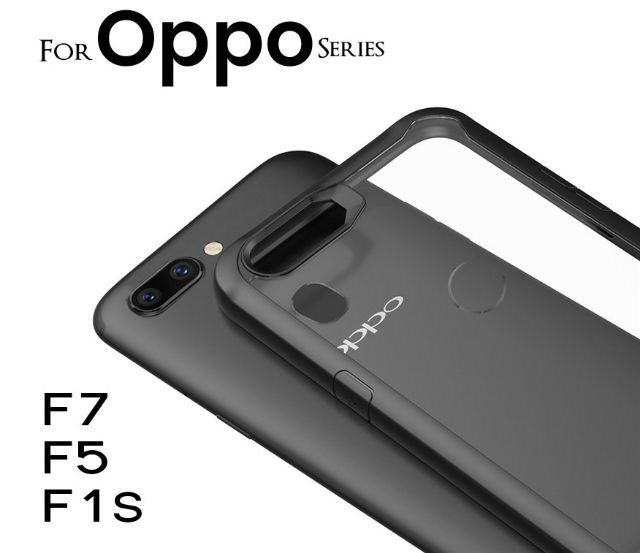 Oppo Realme 3 A5S F7 F5 F1s เคส New Tough Protection HD Transparent Slim Cover Case พร้อมส่ง