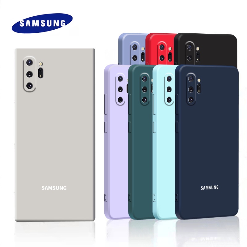 เคสซิลิโคน ป้องกัน สําหรับ Samsung Galaxy Note 8 Note 9 Note 10 Note 10 Plus Note 20 Ultra