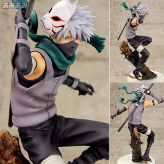 Figure Model โมเดล Naruto Shippuden นารูโตะ ชิปปุเดง นินจาจอมคาถา โอ้โฮเฮะ ตำนานวายุสลาตัน Kakashi Hatake ฮาตาเกะ คาคาชิ