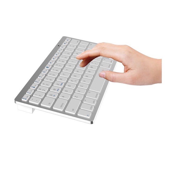 คีย์บอร์ดไร้สาย Bluetooth keyboard wireless Ultra Slim รุ่น bk3001 คีย์บอร์ดบลูทูธ แป้นพิมพ์ภาษาไทย สำหรับ iOS/Android