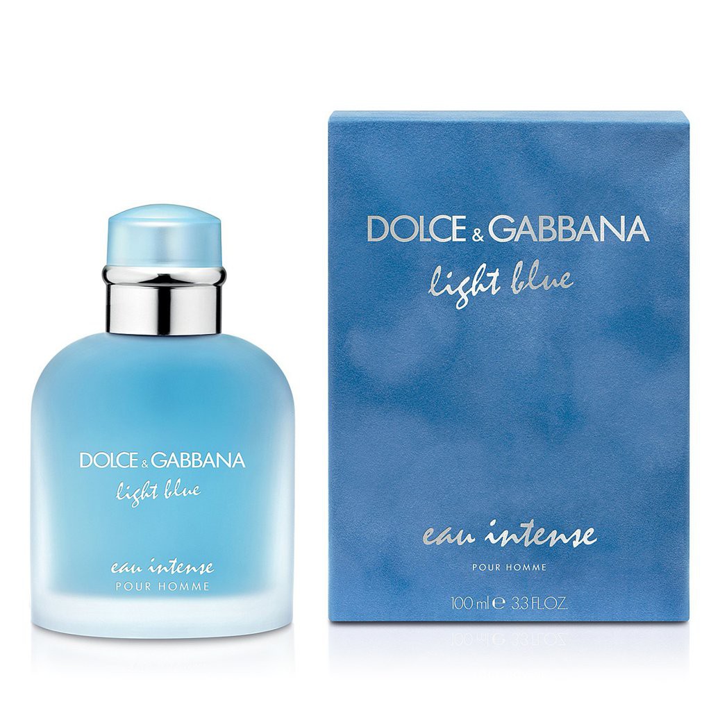 Dolce Gabbana Light Blue Eau Intense Pour Homme For Men Eau De Parfum ...