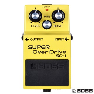 BOSS® เอฟเฟคกีตาร์ Super Overdrive รุ่น SD-1 + ประกันศูนย์ 5 ปี