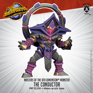 🔥มีของพร้อมส่ง🔥 Privateer Press Monsterpocalypse Masters of the 8th Dimension Monster:The Conductor 51150 ต้องประกอบทำสี