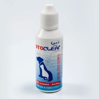 OTO CLEAR สำหรับเช็ดทำความสะอาดช่องหู สุนัข แมว กระต่าย 60 มล.