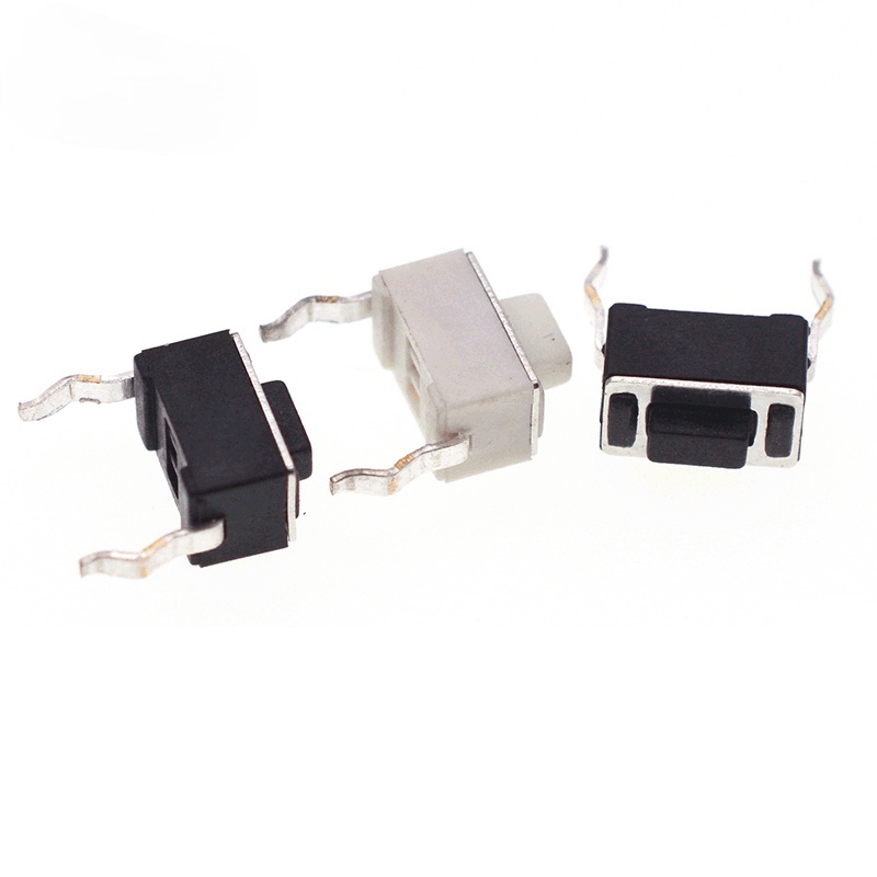10Pcs PCB Tactile Tact Push ปุ่มสวิทช์ กดติด ปล่อยดับ ไมโคร2พิน DIP SMD 3*6*4.3 3x6x4.3 3*6*5 3x6x5
