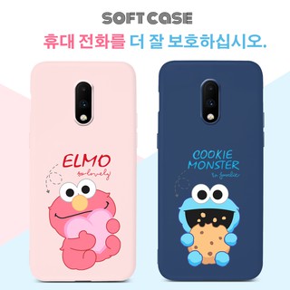 กรณี OnePlus 8 6 6T 7 7T Pro 7Pro 7TPro Case เซซามีสตรีท Colorful Soft TPU Cover