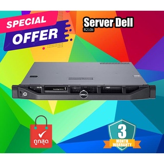 Server มือสอง Dell PowerEdge R210 ii Cpu No Ram No HDD No Power x1 เครื่องเปล่า