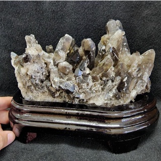 หินก้อนสโมคกี้ควอตซ์ หินสโมกี้ควอตซ์ สโมกกี้ควอตซ์(Smoky Quartz)