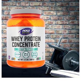 🇺🇸PreOrder✨⚡️ Now Foods, Sports, Whey Protein Concentrate, Unflavored, 1.5 lbs (680 g)🇺🇸