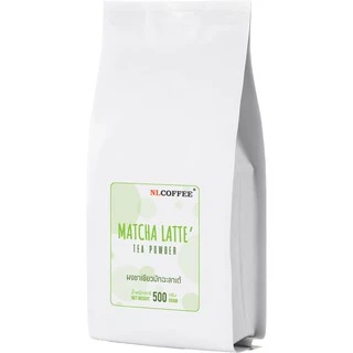 ผงชาเขียวมัทฉะลาเต้ Matcha Latte by NLCOFFEE (500กรัม)