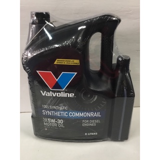 นํ้ามันเครื่องValvoline สังเคราะห์100% 5W-30(6+1L) ดีเชล