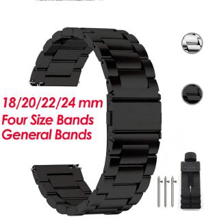 18/20/22/24 mm Quick Release Usual Watch Band Premium Solid Stainless Steel Metal Bracelet Strap