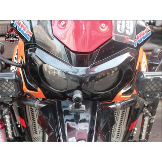 Honda Africa Twin CRF 1000 Fiber mask head light cover (ครอบไฟหน้า) By Musashi Bikes