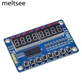 Tm1638 โมดูลกุญแจสําหรับ AVR Arduino ใหม่ 8-Bit ดิจิตอลหลอดไฟ LED 8-Bit