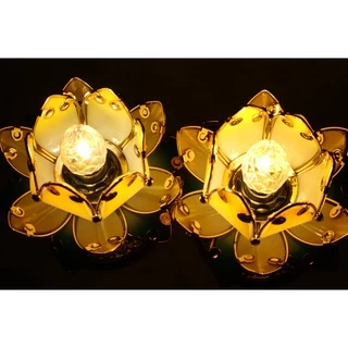 (1 ดวง) Zeazon หลอดจำปา LED คริสตัล ใส 1W 220V เกลียว E12 เลือกแสง หลอด ตี่จูเอี๊ยะ หลอด ศาลเจ้า
