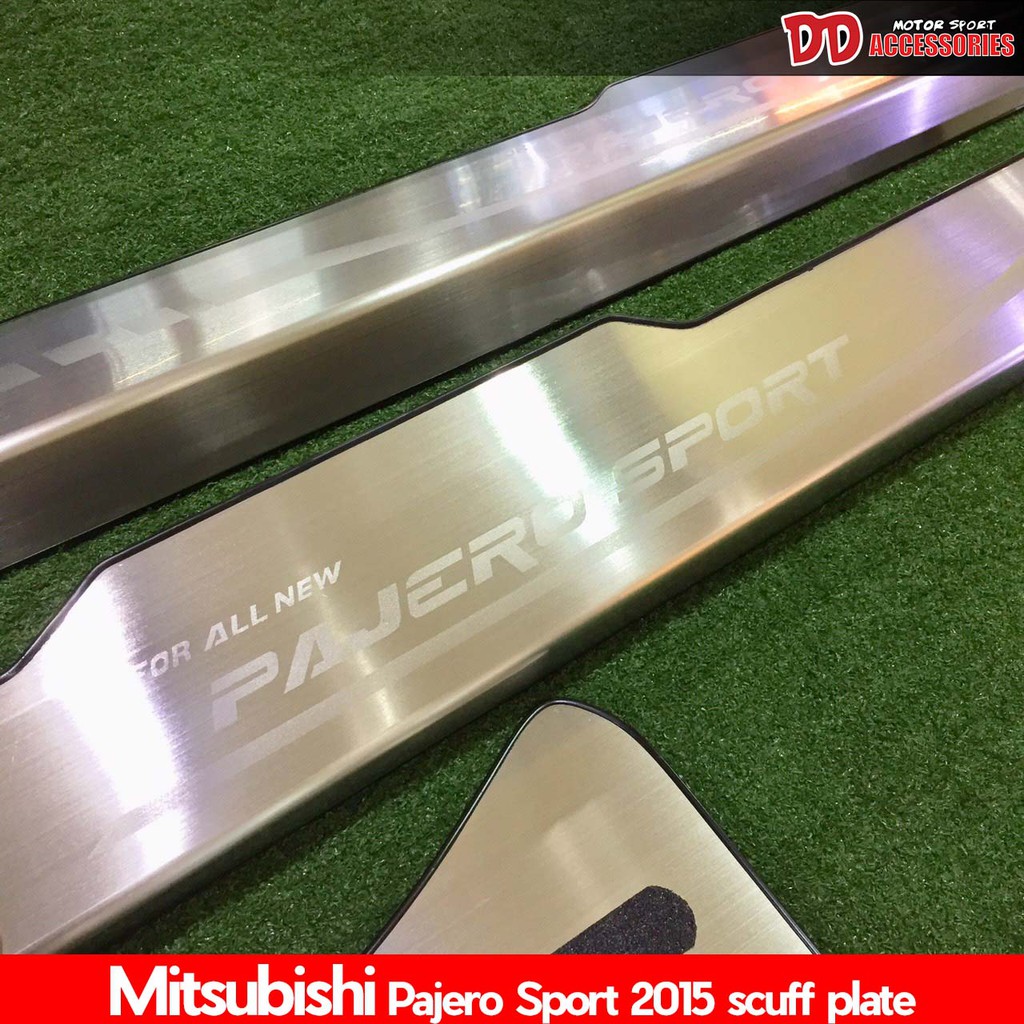 ชายบันได ครอบกันรอยบันได pajero sport 2016 2017 2019 2020 ครอบเต็ม งานไทย TF